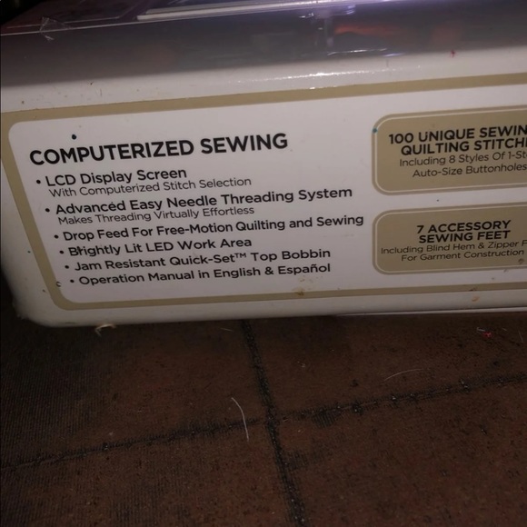 Brother project runway sewing machine - Picture 7 of 8